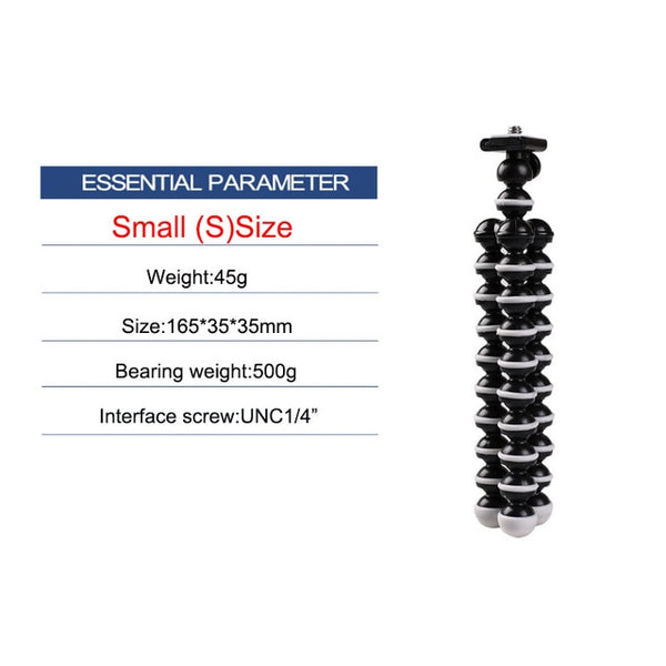 Mobile Phone Holder Portable Desktop Mini Tripod